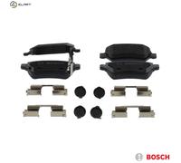 Brake pads 0 986 494 654 BOSCH for OPEL KIA