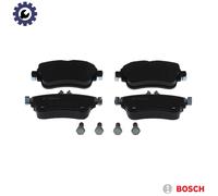 Bosch Brake Pad Set 0 986 494 663 - Front 4pc Prepared for Wear Indicator - Fits Mercedes B180 W246