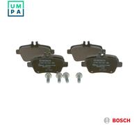 4x BOSCH 0986494664 Brake Pad Set Rear For Mercedes GLA-Class GLA 220 CDI