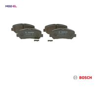 Bosch BP1670 - Brake Pads Car Front Axle - Bosch Quality - Reduced Noise and Dust - ECE-R90 Certified - Copper-Free - 1 Set of 4 Pads
