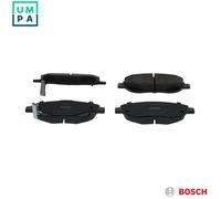 Bosch Brake Pads BP1677 – Front Axle, ECE-R90 Certified, Copper-Free, Set of 4