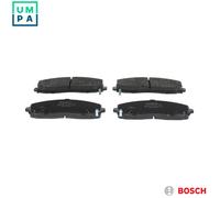 Bosch BP1943 - Brake Pads Car Front Axle - Bosch Quality - Reduced Noise and Dust - ECE-R90 Certified - Copper-Free - 1 Set of 4 Pads - With Accessories