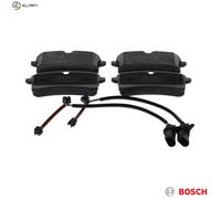 Brake Pad Set, disc brake BOSCH 0 986 494 841 for A8 D4 3 2010-2018