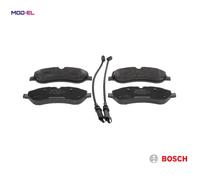 0986 494 844 Front Brake Pad Set 4x Pads Integrated Wear Indicator Braking Bosch