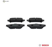 Bosch Brake Pad Set 0 986 494 873 - Rear, 4x Pads, Fits Toyota/Lexus