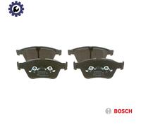 BOSCH Brake pad set 0 986 494 875 Low-Metallic with piston clip, with anti-squeak plate MERCEDES-BENZ: ML-Class