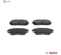 Bosch Brake Pad Set BP1893 (0 986 494 905) - Front Axle, ECE-R90, Copper-Free, Set of 4