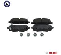 0 986 494 930 Disc Brake Brake Pad Set Rear Fits Alfa Romeo Tonale Fiat By Bosch