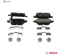Brake pads 0 986 494 935 BOSCH for FIAT PANDA PANDA VAN