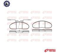 REMSA FRONT DISC BRAKE BRAKE PAD SET 004812