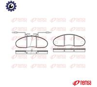 REMSA 0048.12 Brake pad set