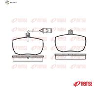 REMSA 0056.22 Brake pad set