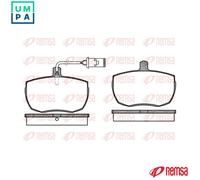 REMSA 0056.22 Brake pad set