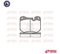 REMSA 0131.00 Brake pad set