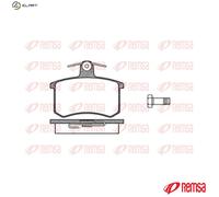 REMSA 0135.00 Brake pad set