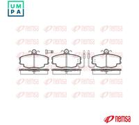 REMSA 0141.02 Brake pad set