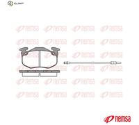 REMSA 0144.32 Brake pad set