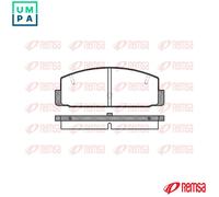 REMSA 0179.20 Brake pad set