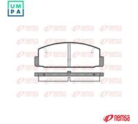 REMSA 0179.20 Brake pad set