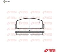REMSA 0179.20 Brake pad set