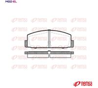 REMSA 0179.30 Brake pad set