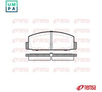 REMSA 0179.30 Brake pad set
