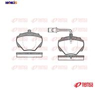 REMSA 0222.01 Brake pad set