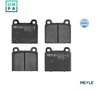 MEYLE 025 200 1118 Brake pad set