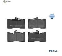 Brake pads Front Axle 025 203 2517/W MEYLE for LEXUS GS RC IS III