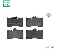 Brake pads Front Axle 025 203 2517/W MEYLE for LEXUS GS RC IS III
