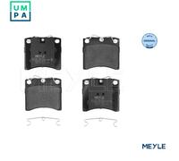 MEYLE 025 206 5217 Brake pad set