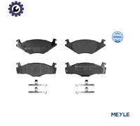 MEYLE 025 208 8717 Brake pad set