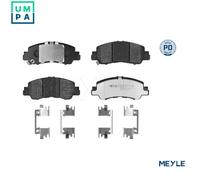 Brake pads Front Axle 025 209 4916/PD MEYLE for MITSUBISHI ECLIPSE CROSS