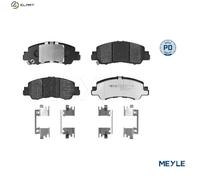 Brake pads Front Axle 025 209 4916/PD MEYLE for MITSUBISHI ECLIPSE CROSS