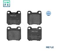 MEYLE 025 210 5015 Brake pad set
