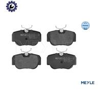 MEYLE 025 210 5517 Brake pad set