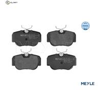 MEYLE 025 210 5517 Brake pad set