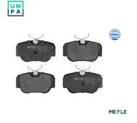 MEYLE 025 210 5517 Brake pad set
