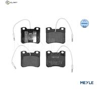 BRAKE PAD SET DISC BRAKE 025 212 6717/W FOR PEUGEOT 106/Van/Hatchback/II 1.4L AX