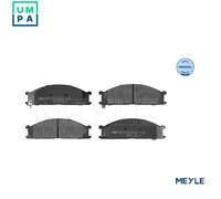 MEYLE 025 213 4717 Brake pad set