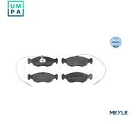 Original MEYLE Brake Pad Set Disc Brake 025 214 3017/W for Peugeot