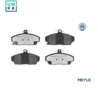 MEYLE 025 215 1518/PD Brake pad set
