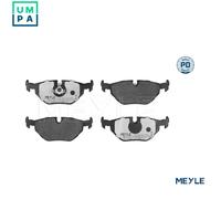 MEYLE 025 216 0717/PD Brake Pads Set Rear for BMW Z3 3