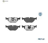 MEYLE 025 216 0717/PD Brake Pads Set Rear for BMW Z3 3