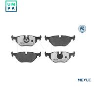 MEYLE 025 216 0717/PD Brake Pads Set Rear for BMW Z3 3