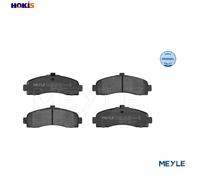 BRAKE PAD SET DISC BRAKE 025 216 2615 FOR NISSAN CGA3DE 1.3L CG10DE 1.0L 4cyl