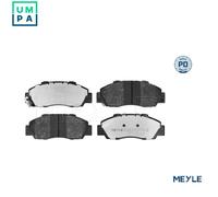 MEYLE 025 216 5118/PD Brake pad set