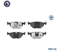 MEYLE 025 216 9117/PD Brake Pad Set, disc brake for BMW