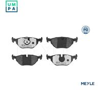 MEYLE 025 216 9117/PD Brake Pad Set, disc brake for BMW