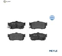 MEYLE 025 217 1316/W Brake pad set